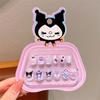 Sanrio Dedos Uñas Infantiles No Tóxicas Niñas Lindas Bebé Kolomi Meruti Arte de Uñas Calcomanía de Dibujos Animados