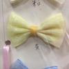 Malla de Gasa Lazo con Lentejuelas diy Accesorios Tela Accesorios Hechos a Mano Ropa Accesorios para el Cabello Accesorios Cristal Nudo Plano