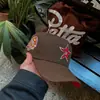 Novo Boné de Baseball Bordado da MLB para Homens e Mulheres, Chapéu de Sol Hip-Hop, Boné com Aba Fashionável e Versátil para Proteção Solar