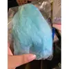 Material DIY Pluma de Martín Pescador Imitación: 50 Plumas de Ganso Flotantes de Alta Calidad, Medianas a Grandes, con Base de Pluma de Martín Pescador Teñida, Piezas Azules