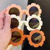 Gafas de sol infantiles con flores multicolores, gafas de sol infantiles con lunares opcionales, venta al por mayor, lindas gafas de girasol, suministro directo de fábrica