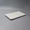 Plato Blanco para Olla Caliente, Plato para Barbacoa, Plato de Carne, Tienda de Barbacoa Creativa de Autoservicio, Vajilla Comercial de Melamina, Porcelana de Imitación