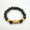 Pulsera de seis caracteres verdad valiente anti-oro picqiu fortuna cuentas de Buda pulsera actividades regalo drenaje suministro en vivo al por mayor