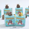 Nova Figura 3D de Capivara Fosca em Caixa Surpresa, Novas Peças de Acessório DIY Mais Vendidas para Fazer Chaveiros