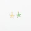 Accesorios de joyería de bricolaje Estilo de verano Vida marina Animal Estrella de mar Concha Pulsera Accesorios para el cabello Pendientes Colgante Pequeño Colgante