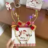 Diadema de Cuernos con Bola de Pelo Roja Navideña Palo Retorcido Otoño e Invierno Diadema de Cuernos de Árbol de Navidad Accesorios Versátiles para el Cabello para Fotos