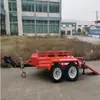 Venta Directa de Fábrica Remolque Plataforma de Tracción y Equilibrio en Cuatro Ruedas Estación de Transferencia de Carga Tractor Enganche Remolque de Manejo