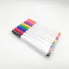 Fabricación de fábrica al por mayor para niños escritura pintura graffiti 12 colores pequeño pincel de acuarela color agua marcador lavable