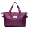 Bolsa de viagem de negócios feminina, bolsa de bagagem para curta distância, bolsa de armazenamento portátil de grande capacidade, bolsa de viagem leve dobrável, bolsa de armazenamento