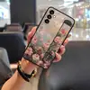 Adecuado para Samsung Funda de Teléfono Móvil Soporte Nueva Pareja Madura Rima Antigua Pintura de Silicona Pulsera Todo Incluido Cáscara Blanda Creativa