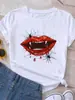 Tendencia de Calabaza Dulce Halloween Acción de Gracias Otoño Cuello Redondo