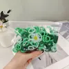 Laços de cabelo infantis, faixas de cabelo de toalha não danificantes para meninas, elásticos de cabelo pequenos para bebês, acessórios de cabelo de alta elasticidade