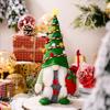 Nueva decoración navideña de punto no tejido, muñeca sin rostro, muñeca creativa, adornos de Papá Noel