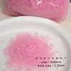 Contas de Amendoim Acrílicas Lágrimas Azuis Glitter Fino Polarizadas DIY Corrente para Celular Feita à Mão Contas de Milho Acessórios Artesanais com Contas Contas