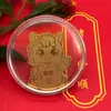 Popular Pegatina de Teléfono de Oro Puro 999 de 2 mg para Riqueza y Prosperidad, Pegatina de Teléfono Dorada con Temática de Princesa, Regalo para Transmisiones en Vivo