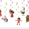 Decoración Nueva Fiesta de Cumpleaños Temática Moana Taza para Pastel Plato de Papel Mantel Mantelería Suministros para Fiesta