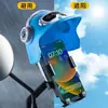 Casco pequeño para repartidor de moto bicicleta eléctrica soporte para teléfono móvil impermeable parasol soporte para teléfono móvil universal