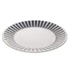 Prato Raso Mediterrâneo 25cm Cerâmica Azul - Wolff