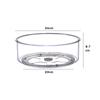 Personalizado transparente cozinha tempero armazenamento rack caixa de armazenamento multi-uso doméstico tempero multi-rotating bandeja de armazenamento