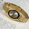 Reloj de Mujer, Moderno, Sencillo, Retro, Forma Ovalada, Elegante Reloj con Correa de Acero, Cuarzo, Reloj de Lujo Ligero para Mujer, Suministro Mayorista del Fabricante
