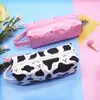 Estojo de Lápis Desenho Grande Capacidade Estudante Portátil Bolsa de Material Escolar Fofa Nylon Caixa de Material Escolar Criativa Pequeno Fresco Estojo de Lápis Portátil