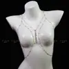 Acessórios Sedutores Corrente para o Corpo Moda Desejo Puro Pingente de Strass Corrente Sexy para o Peito Colar Acessórios Sexy W67W68