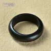 Anillo de Palo de Rosa para Hombres y Mujeres, Accesorios de Anillo para Correr DIY, Sándalo Rojo, Sándalo Negro, Anillos de Pareja de Palo de Rosa, Anillo de Dedo Accesorios Pequeños