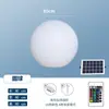 Luz de Bola Solar Luminosa LED para Exterior Luz Decorativa para Pátio Gramado Luz de Bola para Casa Jardim Luz de Atmosfera para Paisagem