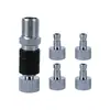 Modelo bomba de aire pluma de pulverización para colorear tubo accesorios neumáticos conector rápido conector rápido conector autoblocante con ajuste de volumen de aire