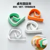 Clips de plástico para manteles al por mayor para uso doméstico, Soportes antideslizantes lindos para manteles de comedor para decoración del hogar