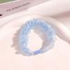 Anillo de organza para el intestino delgado, novedad de primavera y verano, superventas de Amazon, anillo para el cabello de color, alta elasticidad, accesorios para el cabello coreanos para niñas lindas