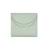 Billetera Pequeña Transfronteriza, Monedero Mini Semicircular de Color Sólido, Sensación Simple y de Alta Gama, Cartera con Ranuras para Múltiples Tarjetas, Al por Mayor en Stock