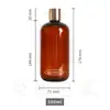 Botella de hidrosol PET, botella dispensadora de tónico, material de empaque para cuidado de la piel, admite impresión de logotipo personalizado, botella dispensadora de roll-on