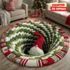 Dropshipping Transfronterizo Navidad Terciopelo de Cristal Resistente a Manchas Resistente al Desgaste Fácil de Cuidar Alfombra Decoración para el Hogar Dormitorio Sala de Estar Tapete Antideslizante