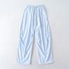 Pantalones Anchos Casuales de Cintura Elástica Estilo Retro Americano para Primavera y Verano, Pantalones Largos Deportivos Tipo Cargo para Baile, Yoga, Scimitar, Estilo Delgado