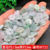 Pingente da Paz Cabochão de Jadeíta 13mm Acessórios Artesanais Jade de Grau A de Mianmar Escultura em Jade Sihui DIY Atacado