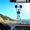 Decoración Navideña Colgante de Árbol de Navidad Acrílico Creativo de Mickey Colgante Decoración para el Hogar de Navidad Espejo Retrovisor de Coche