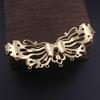 Corona de mariposa de cobre fundido Hanfu con borlas colgantes, accesorio para el cabello, tocado de traje antiguo