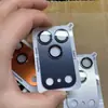 Adequado para Película de Lente Iphone17Promax, Película de Vidro Temperado Blindada Escovada Integrada Apple 17Air 17Pro