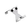 Nuevo gancho de puerta de acero inoxidable de doble uso, gancho multifuncional, gancho de puerta de acero inoxidable, estante trasero para puerta, suministro directo del fabricante