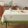 Mantel de PVC Modelo Nuevo 2026, Impermeable al Aceite, Impermeable, Lavable, Resistente al Calor, Mantel para Mesa de Comedor, Estilo Pastoral de Lujo Ligero, Sensación de Alta Gama, Mantel para Mesa de Café