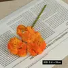 Goma blanda sensación de grano de arroz fruta suculenta planta artificial decoración de escena de boda planta verde base para arreglo floral hierba hortensia fruta coliflor falsa