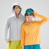 Nueva Ropa de Verano de Seda de Hielo con Protección Solar para Hombres y Mujeres, Ropa Ligera para Exteriores, Ropa con Protección Solar UPF5+ Anti-UV