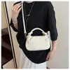Bolso plisado de diseño nicho 2026, bolso de mano nuevo y moderno, bolso cruzado 2026, bolso de mano de un solo hombro de alta gama