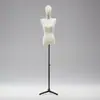 Tienda de Ropa Maniquí Femenino de Hombros Caídos Accesorios Maniquí de Exhibición de Ropa Femenina de Medio Cuerpo Soporte de Exhibición para Maniquí