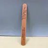 Tira de lixa para unhas de lasca de madeira ultrafina, tira de lixa especial para unhas, tira de aparar unhas esculpida e polida, unha lavável e durável