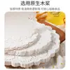 Papel Encaje Redondo Perforado Base Papel Esterilla Barbacoa Plato Papel Papel Absorbente Aceite Cocina Fritura Horneado Snack Pastel Esterilla Papel