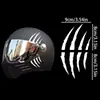 Pegatinas de Garra de Monstruo para Rasguños de Motocicleta Personalizadas Creativas DIY Decoración de Casco de Motocicleta Todoterreno