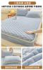 Cobertor Acolchoado de Veludo Leite Espesso de Inverno Lençóis de Cama Peça Única Cobertor de Cama com Forro de Lã Cobertor de Colchão Simmons Lençóis de Cama de Veludo Coral para Crianças