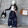 Roupas de Dança Infantil Meninas Outono Inverno 2026 Novas Meninas Crianças Grandes Tendência Legal Dança Jazz Fantasias Meninas Espessado Conjunto Dança de Rua
